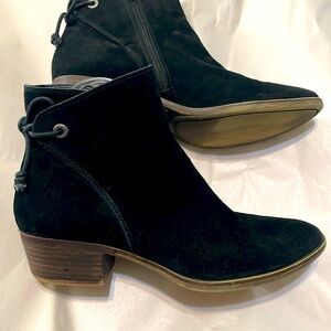 Lucky brand suede bootie